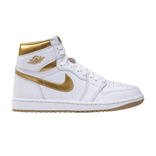 ( Women ) Air Jordan 1 Retro High OG Metallic Gold ( 's ) FD2596-107