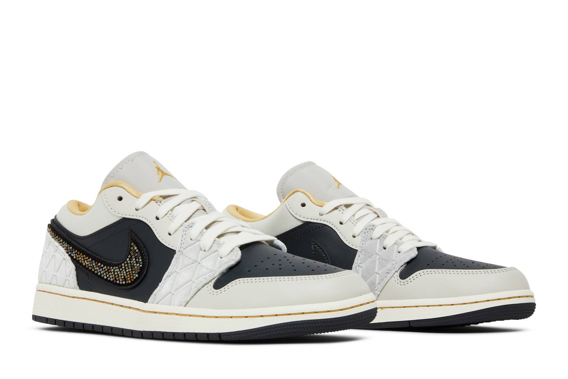 Air Jordan 1 Low 'Beaded Swoosh' DV1762-001