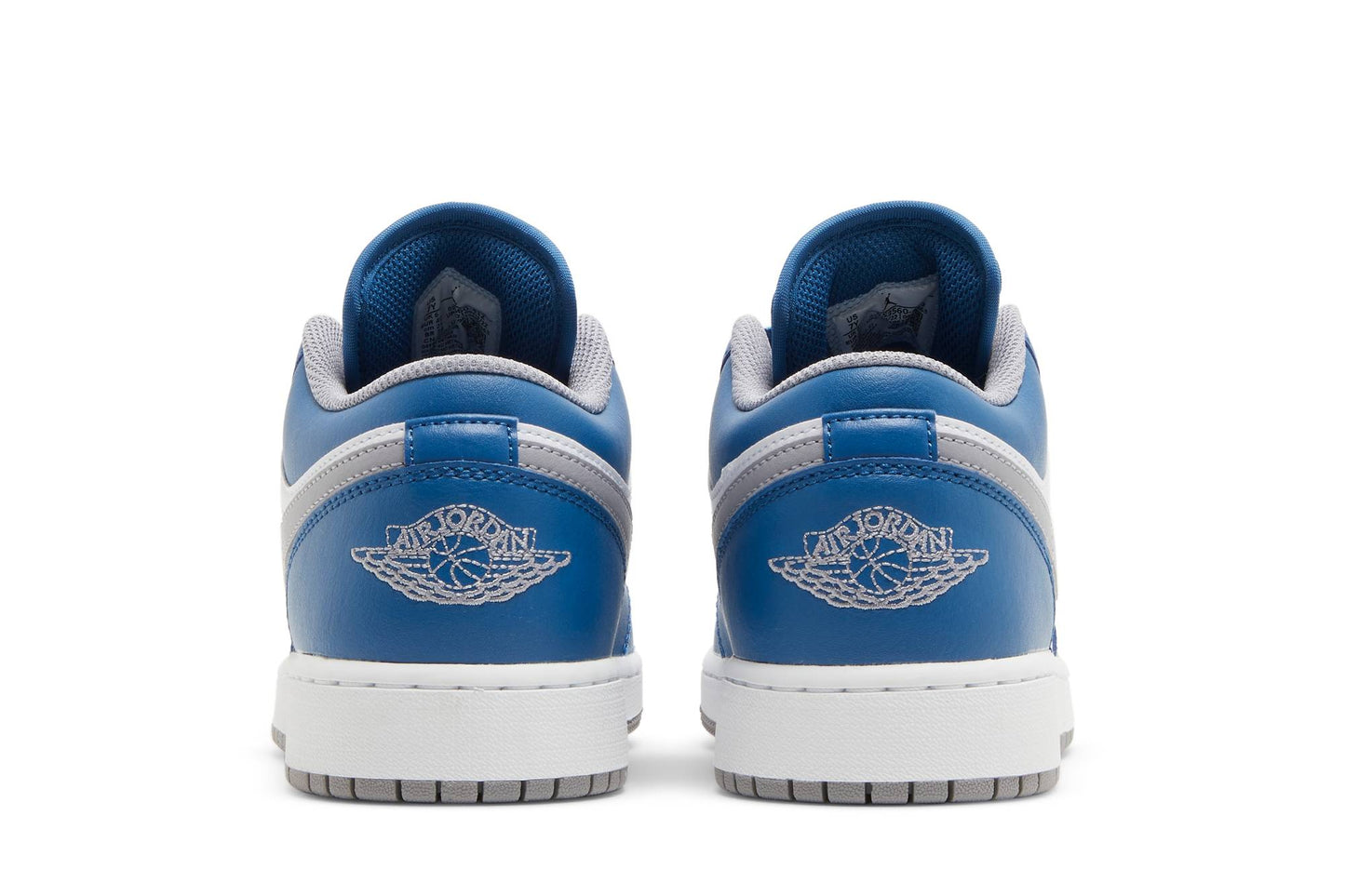 ( Grade School ) Air Jordan 1 Low 'True Blue Cement' 553560-412
