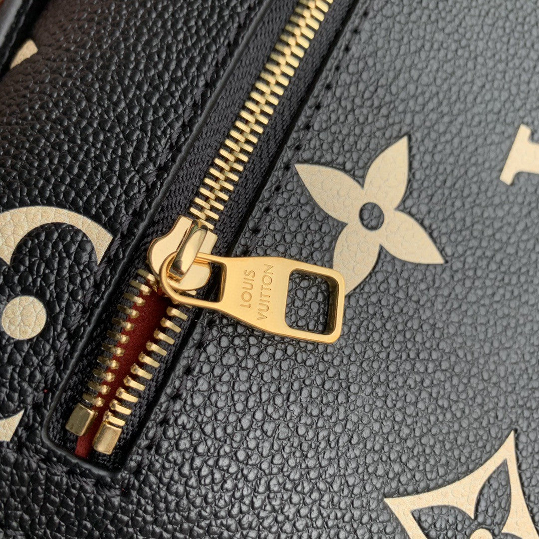 Louis Vuitton Micro Metis Bag - Bicolor Monogram Empreinte Leather - Black/White