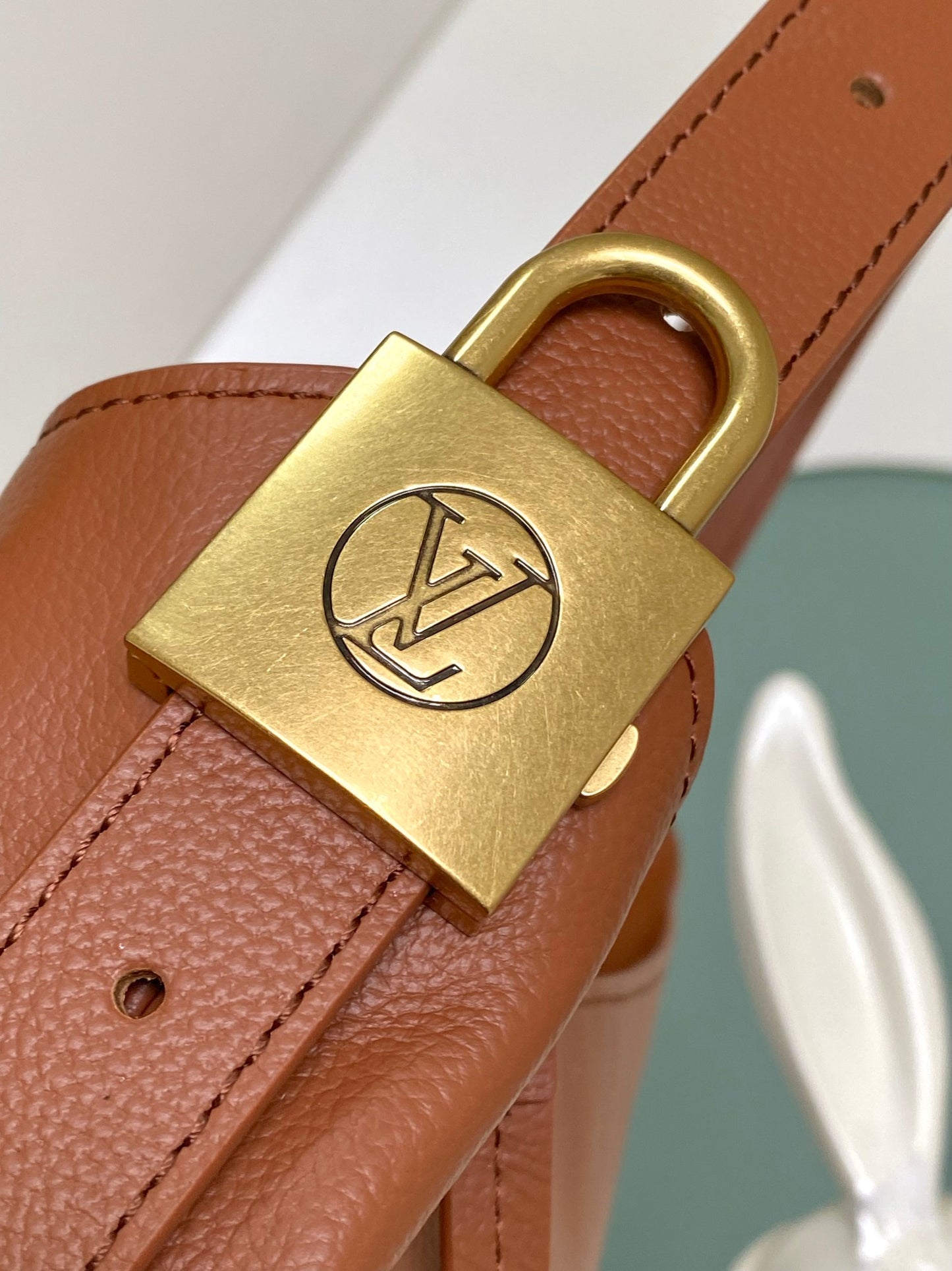 Manu Atelier Brown Leather Large Hobo Bag for Women - Minimalist Shoulder Bag