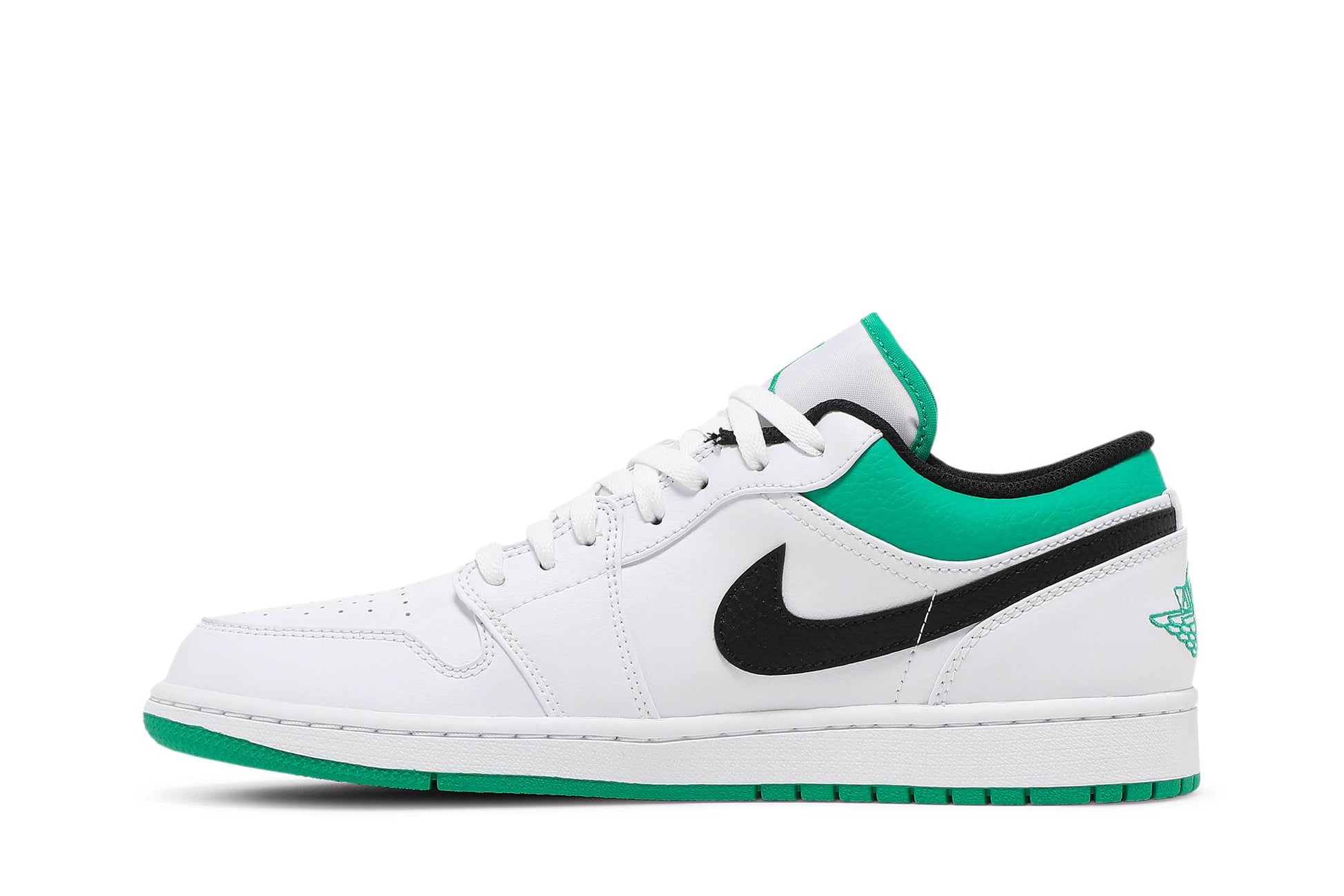 Air Jordan 1 Low 'White Lucky Green' 553558-129
