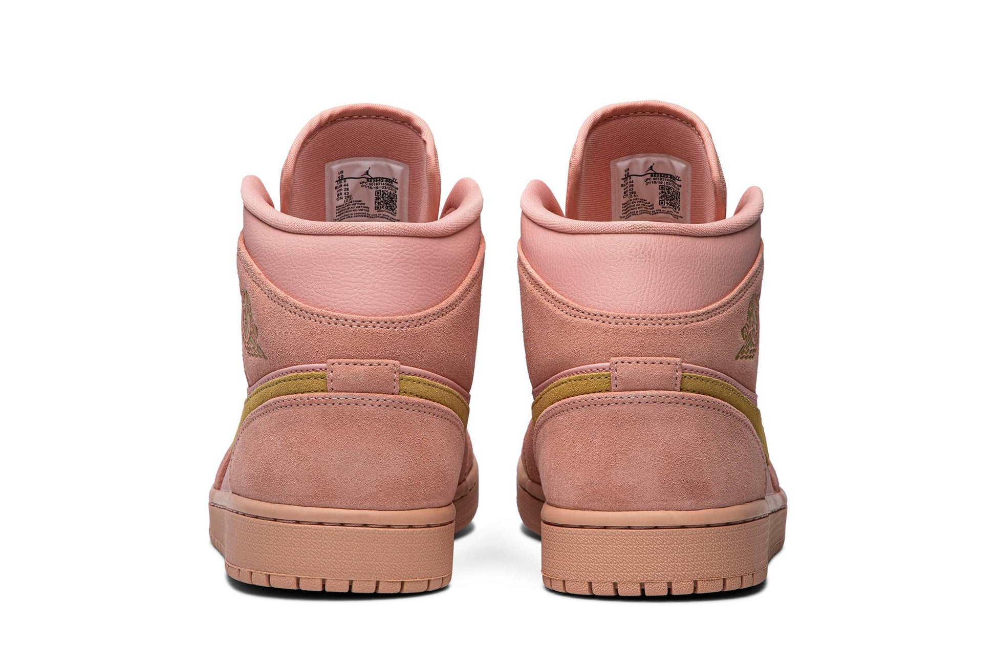 Air Jordan 1 Mid 'Coral Gold' 852542-600