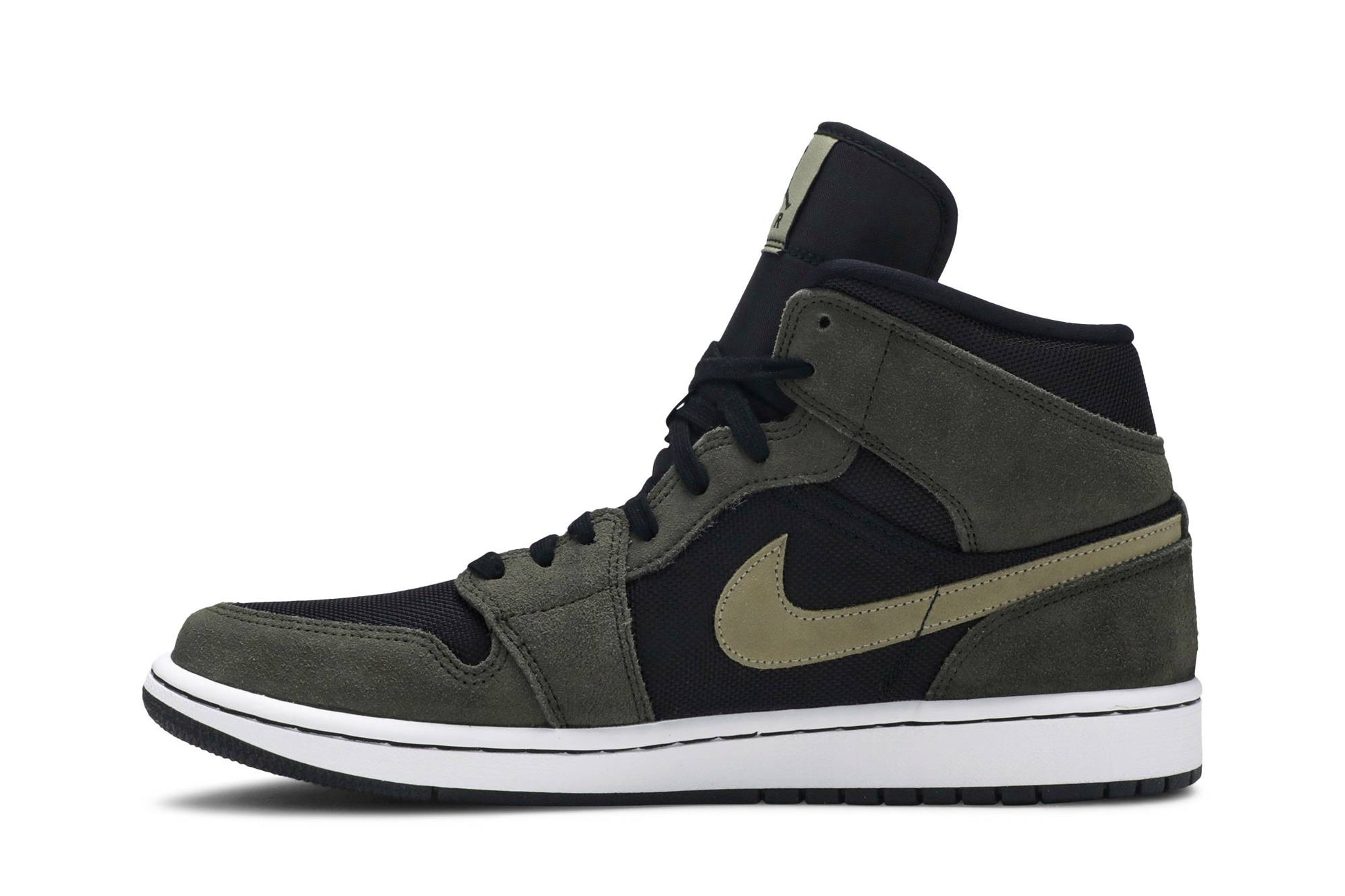 ( Women ) Air Jordan 1 Mid 'Olive' BQ6472-030