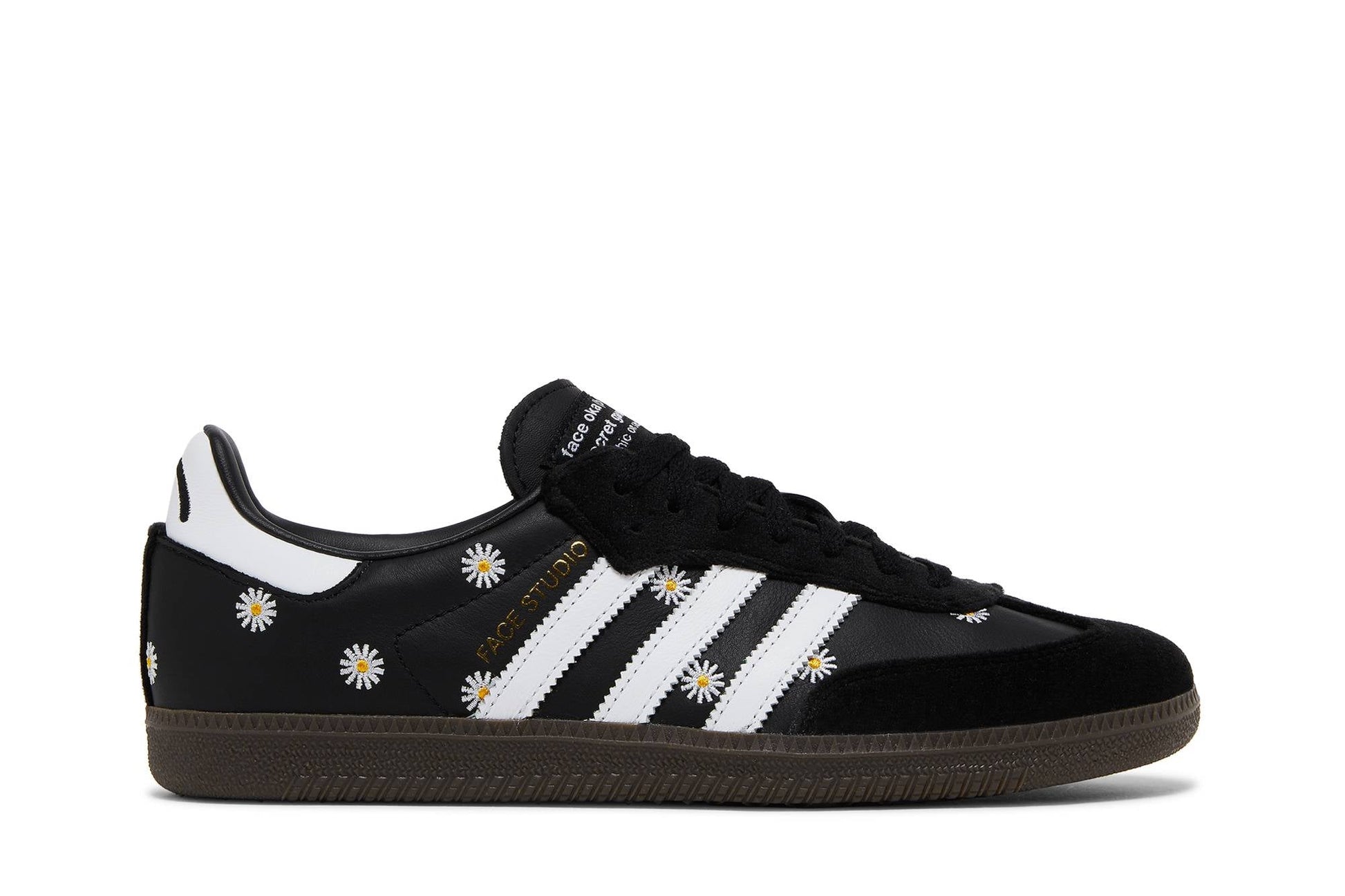 Atmos X FACE X Adidas Samba OG Embroidered Daisies H03848