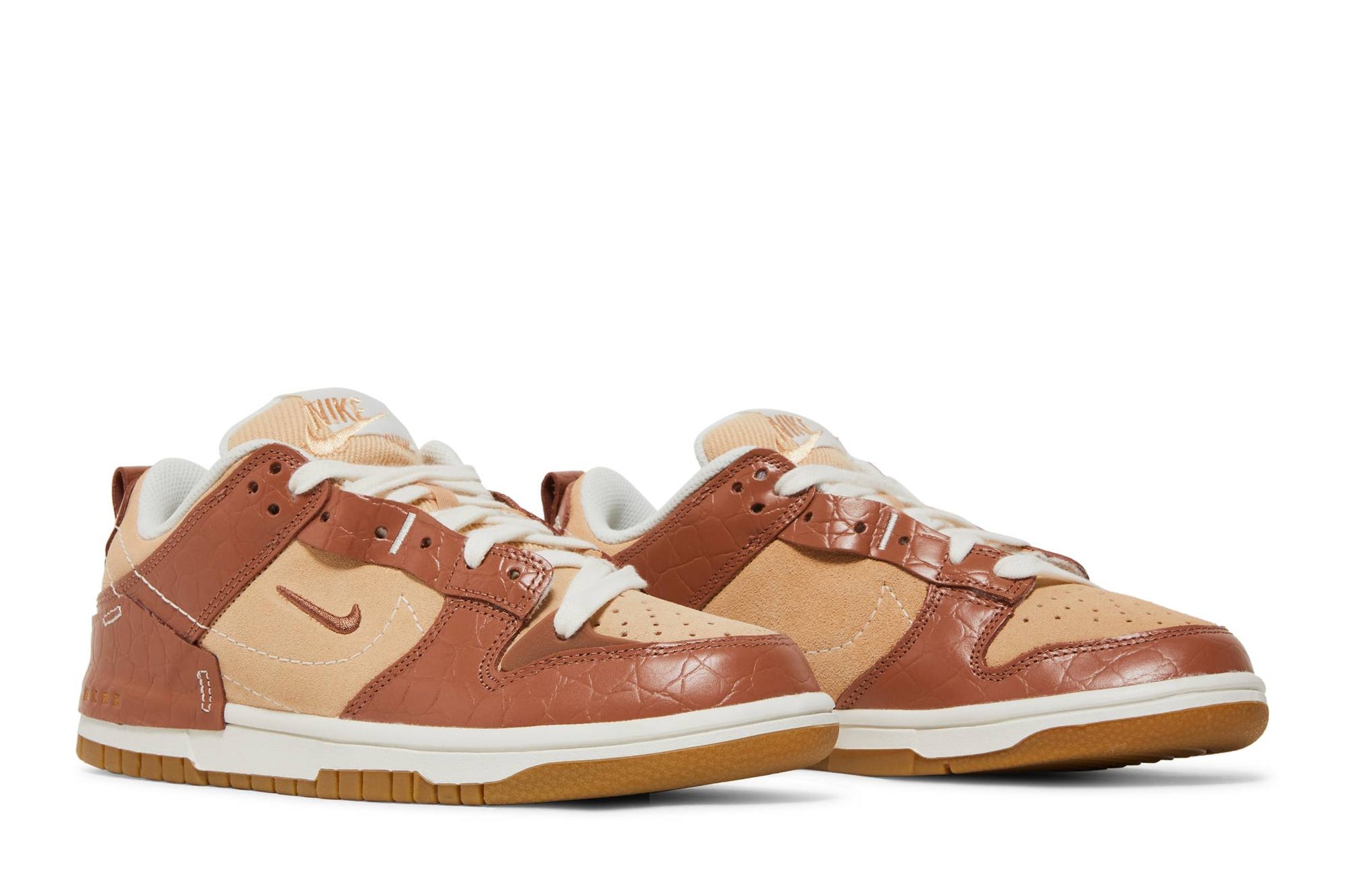 ( Women ) Nike Dunk Low Disrupt 2 'Brown Croc' DV1026-215