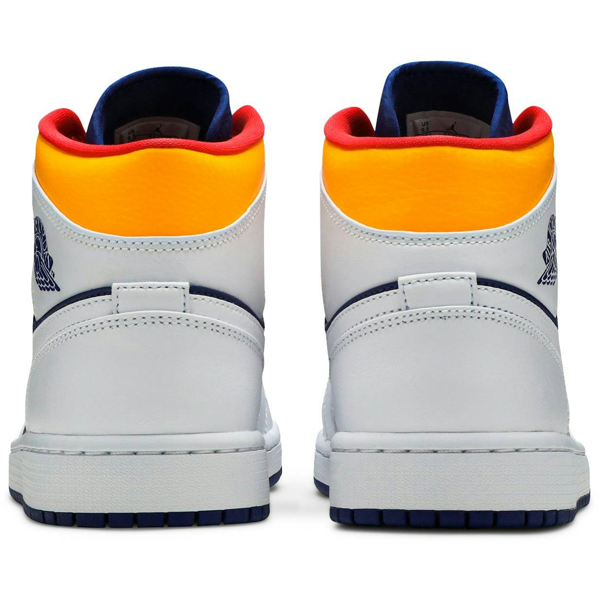 Air Jordan 1 Mid White Deep Royal Blue 554724-131
