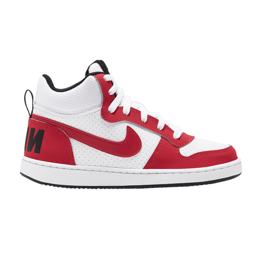 ( Grade School ) Nike Court Borough Mid 'Gym Red White' 839977-103
