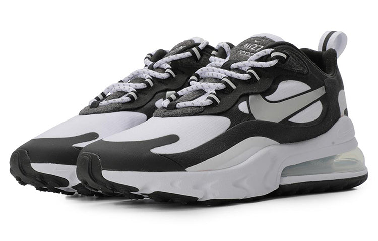 ( Women ) Nike Air Max 270 React White Metallic Silver CQ4805-101