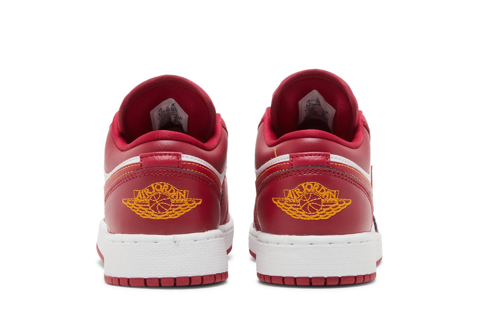 ( Grade School ) Air Jordan 1 Low Cardinal Red 553560-607