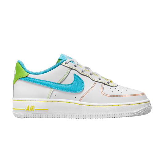 ( Grade School ) Nike Air Force 1 Low White Multi FJ4614-100
