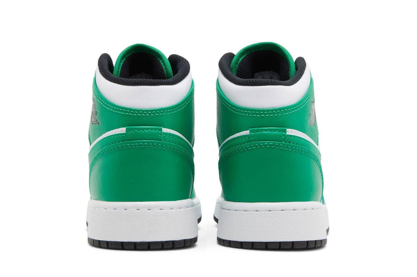 ( Grade School ) Air Jordan 1 Mid Lucky Green DQ8423-301
