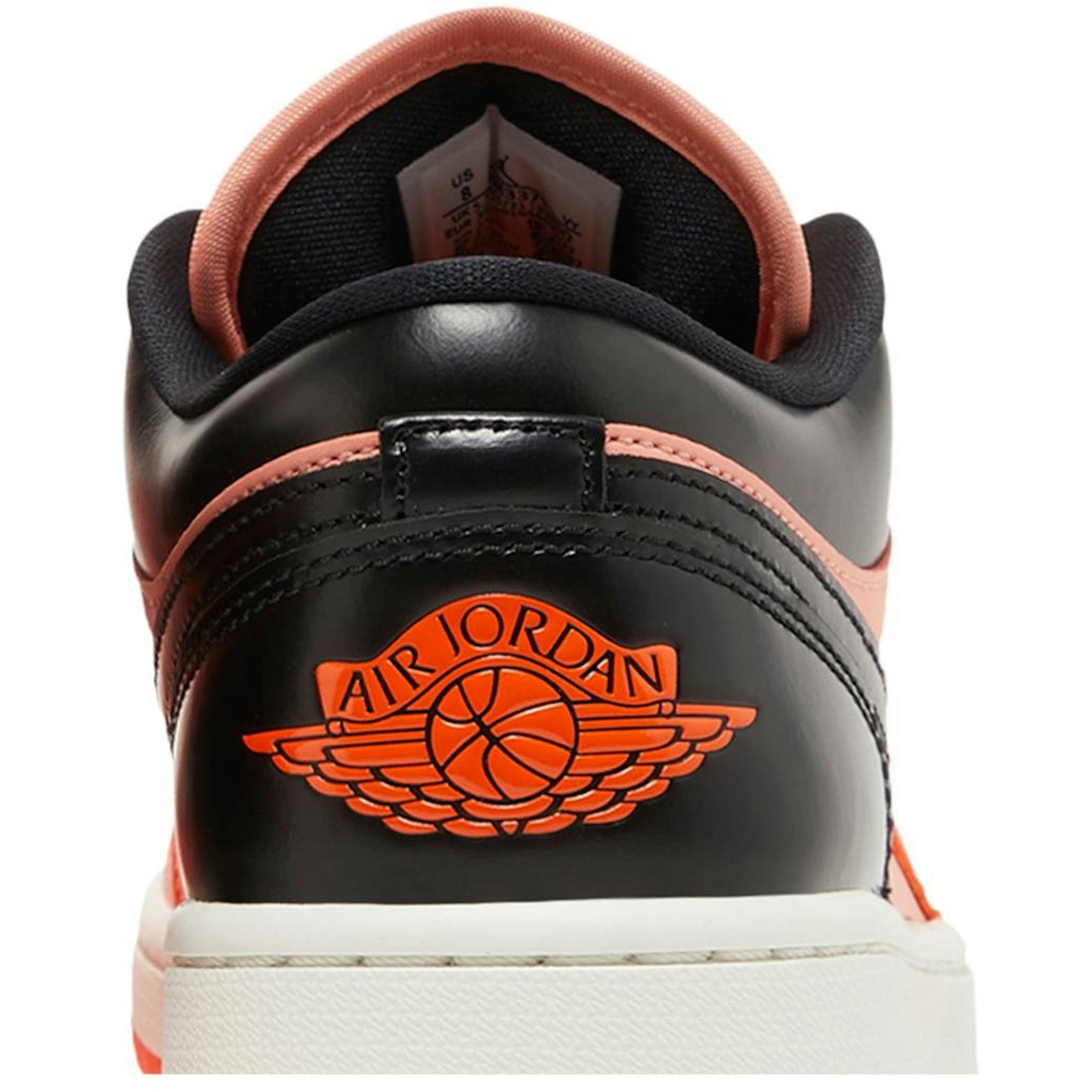 ( Women ) Air Jordan 1 Low S/E Orange Black DM3379-600
