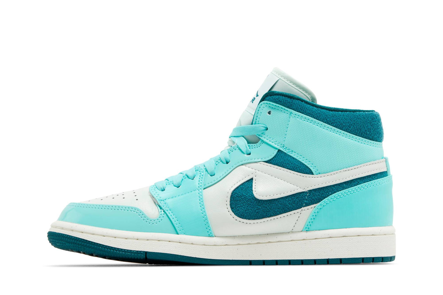 ( Women ) Air Jordan 1 Mid 'Bleached Turquoise' DZ3745-300