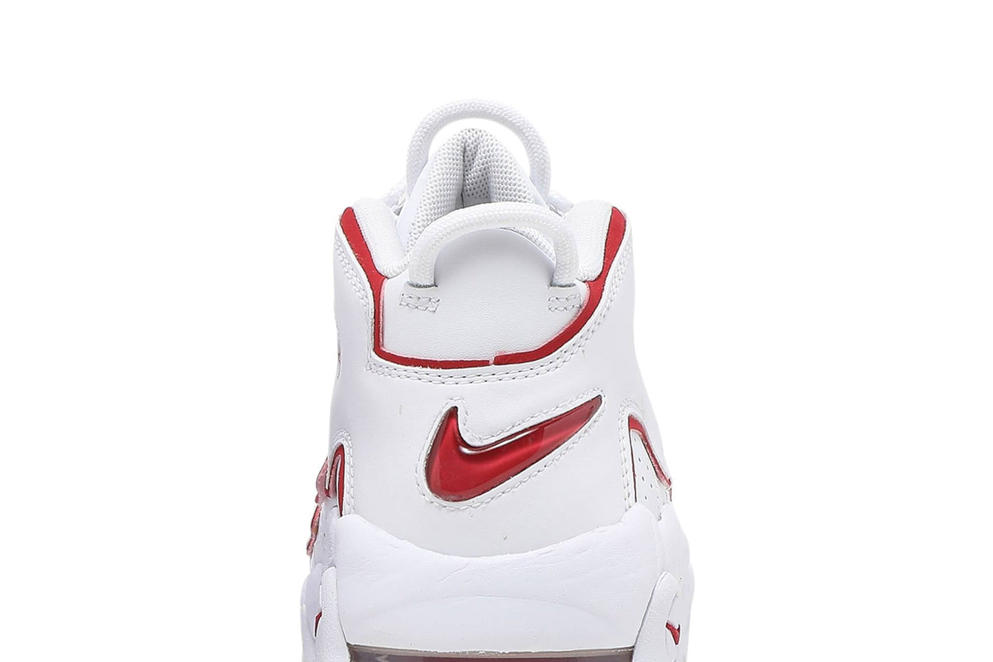 ( Grade School ) Nike Air More Uptempo 2021 White Varsity Red DJ5988-100
