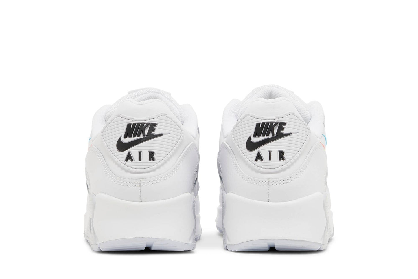 Nike Air Max 90 'Multi Swoosh – White Bright Crimson' FJ4223-100