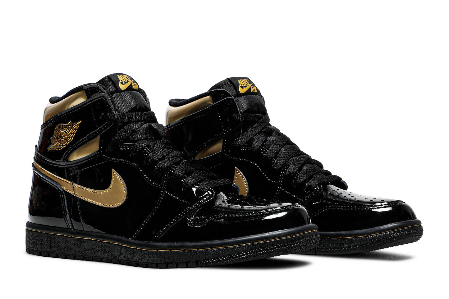 Air Jordan 1 Retro High OG 'Black Metallic Gold' 2020 555088-032