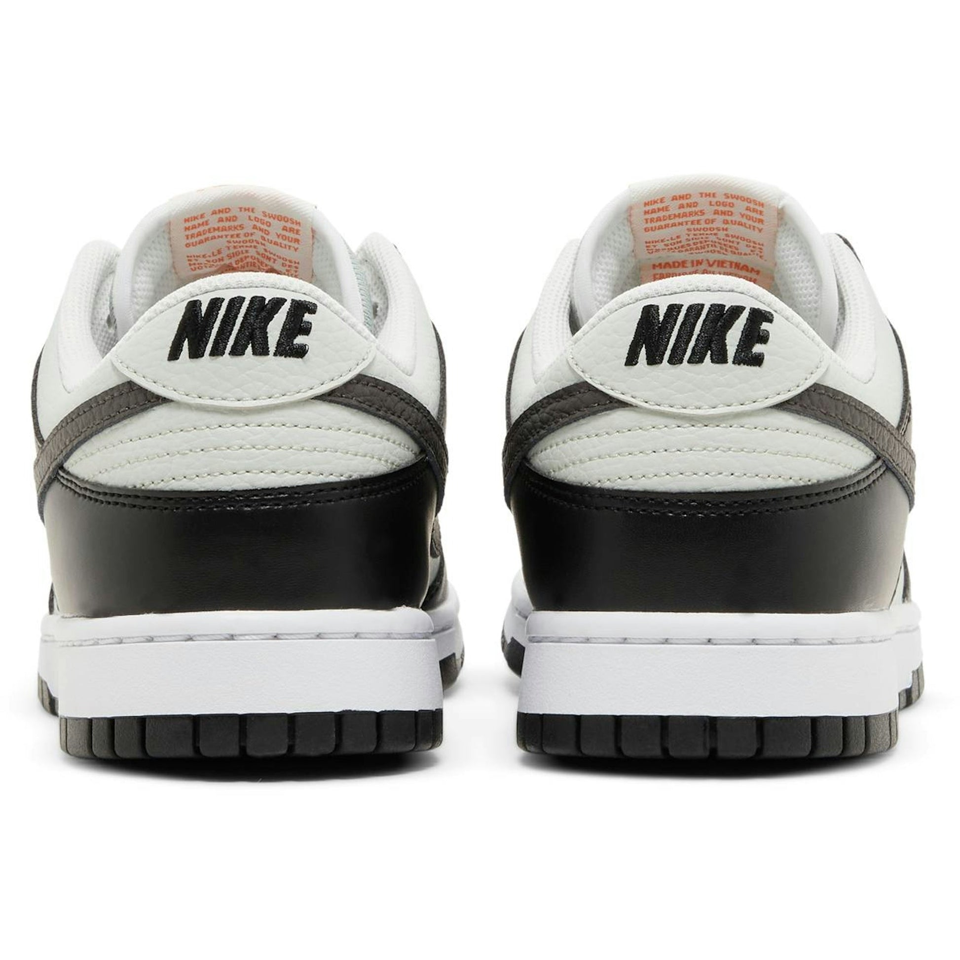 Nike Dunk Low 'Grey Black Orange Mini Swoosh' FN7808-001