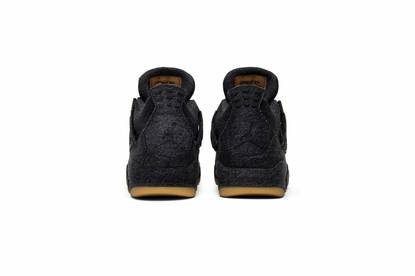 Levis X Air Jordan 4 Retro Black Denim ( Blank Tag ) AO2571-001