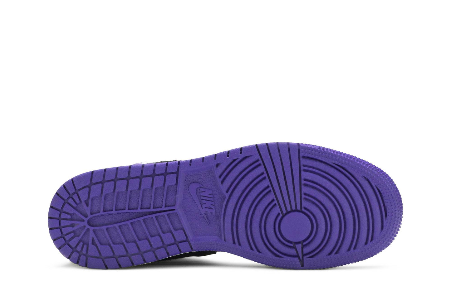 ( Grade School ) Air Jordan 1 Mid SE 'Varsity Purple' BQ6931-105