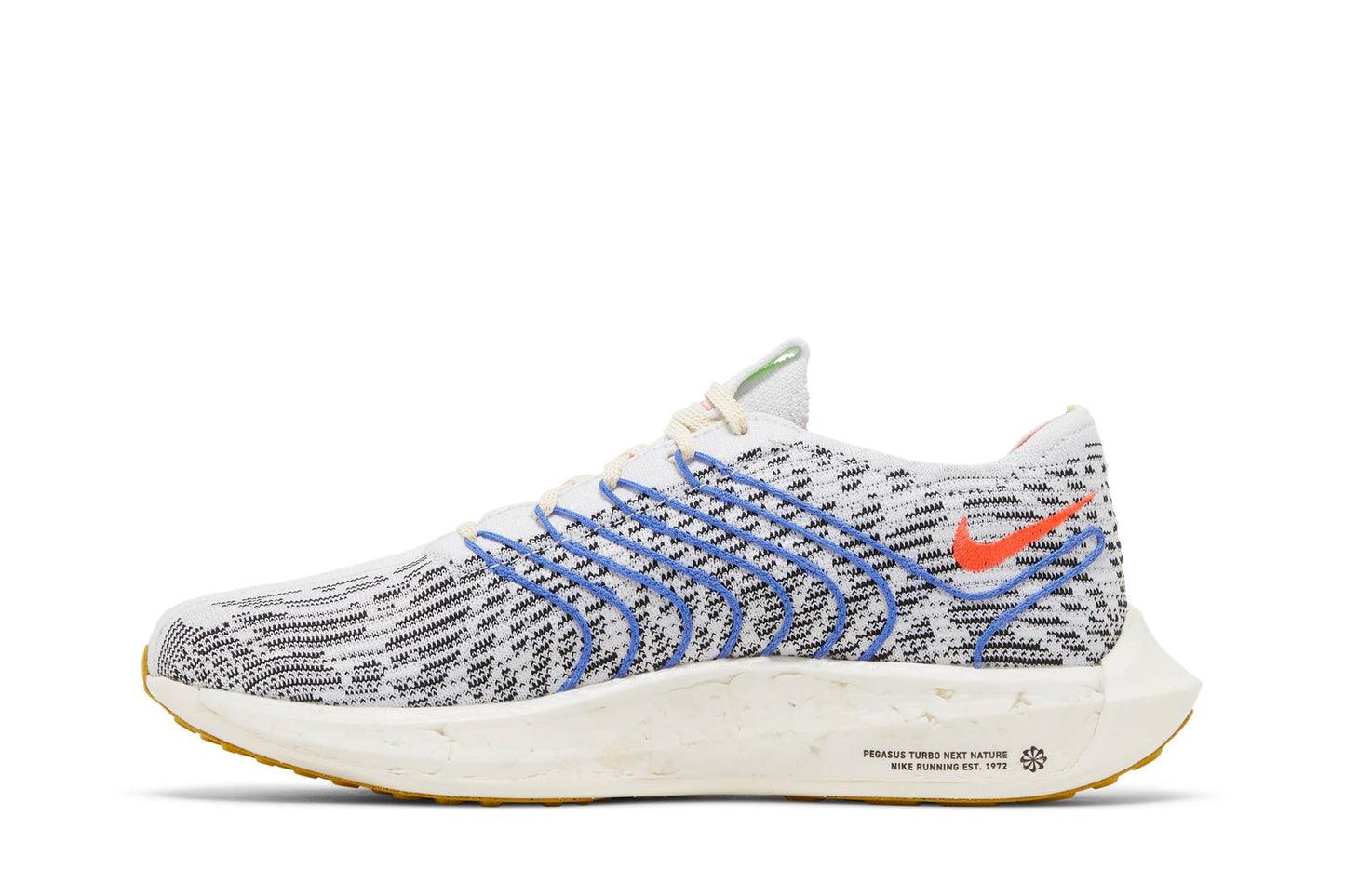Nike Pegasus Turbo Next Nature Pure Platinum Bright Crimson DM3413-002