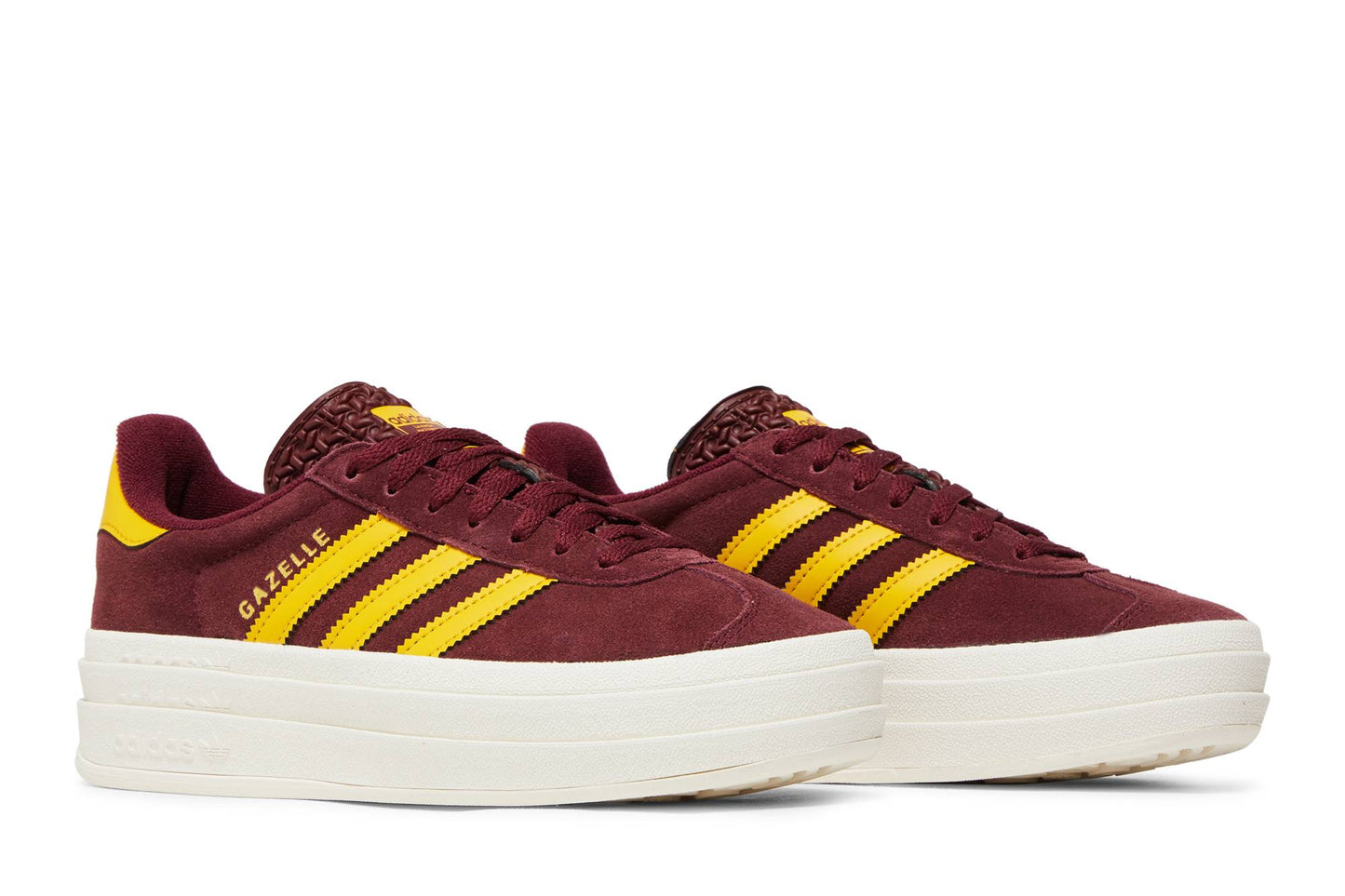 ( Women ) Adidas Gazelle Bold 'Shadow Red Gold' IF5195