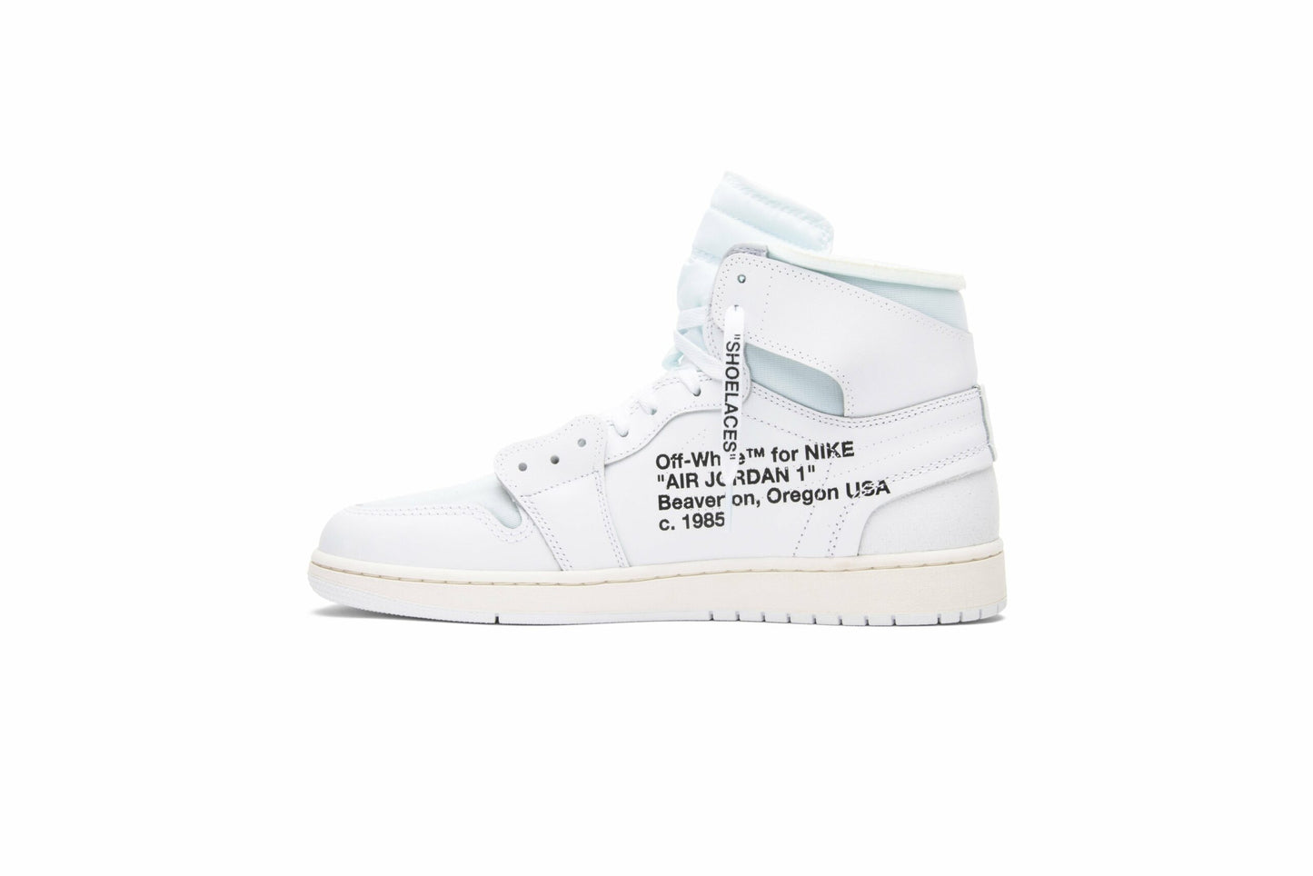 Off-White X Air Jordan 1 Retro High OG White 2018 AQ0818-100