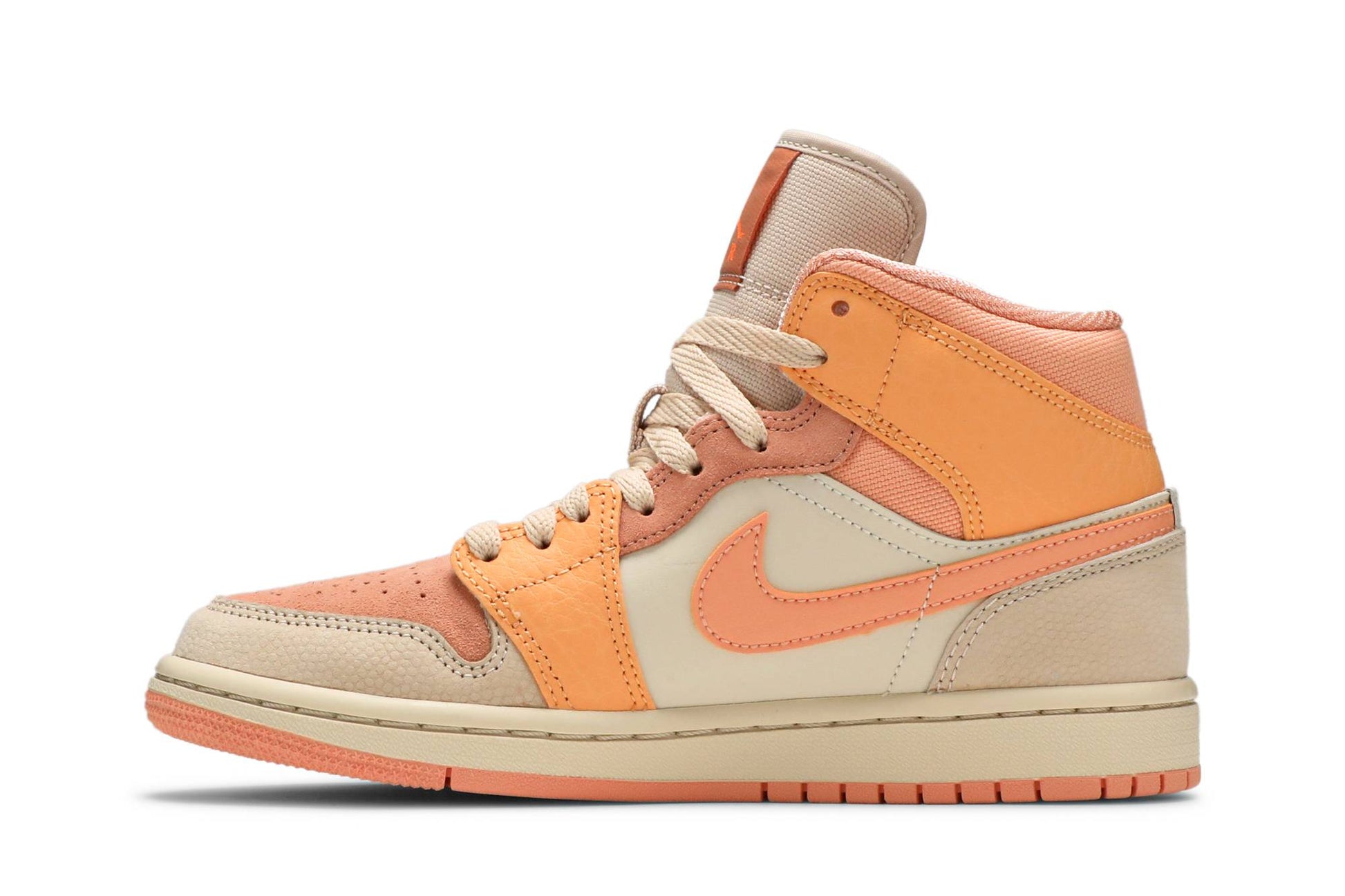 ( Women ) Air Jordan 1 Mid Apricot DH4270-800