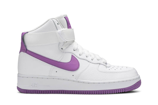 ( Women ) Nike Air Force 1 High White Dark Orchid 334031-112