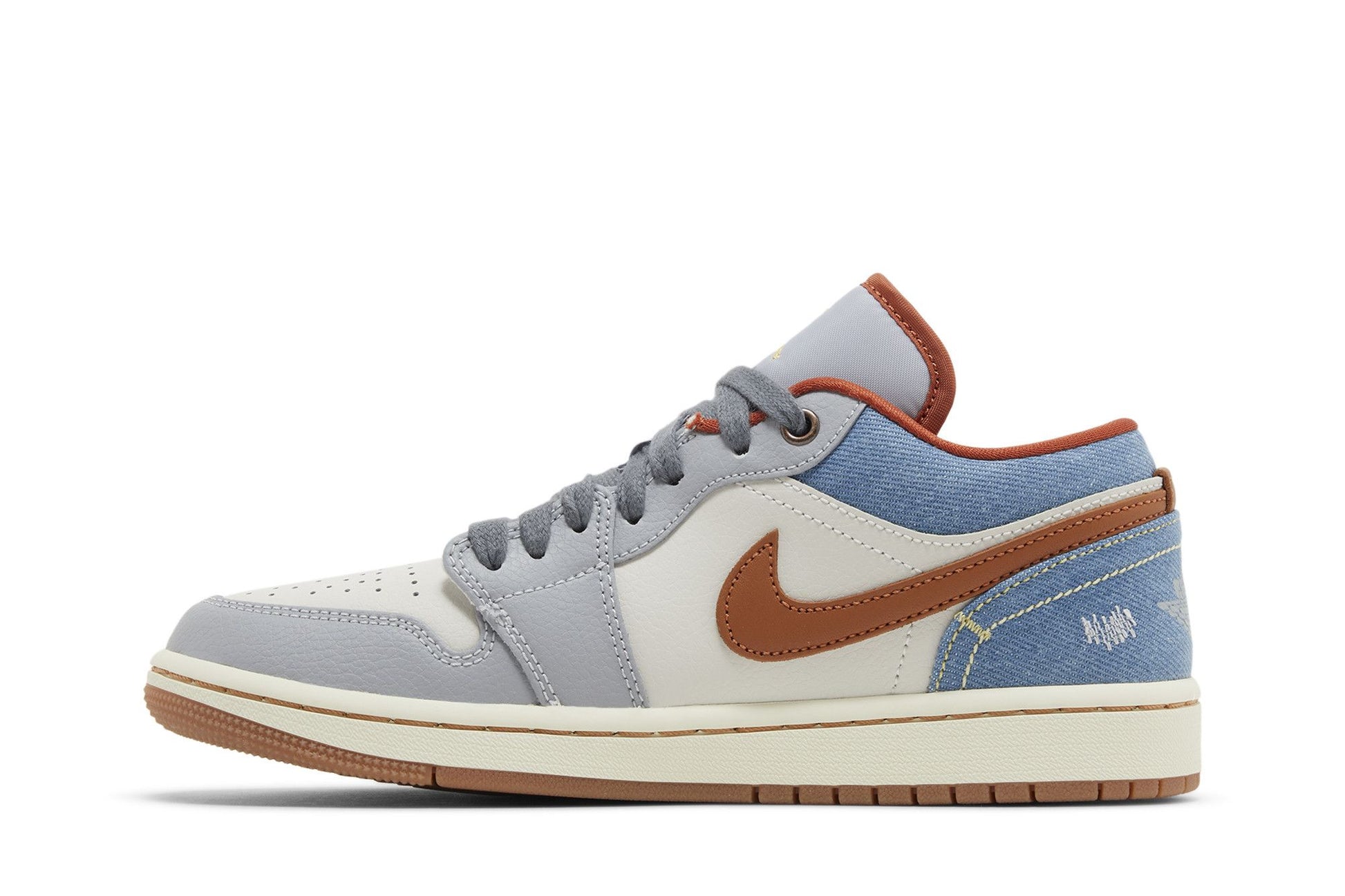 ( Women ) Air Jordan 1 Low Phantom Denim FZ5045-091