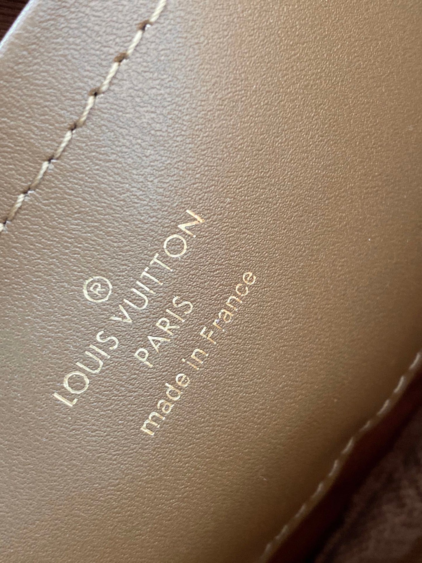 Louis Vuitton Brown Monogram Multi Pocket Crossbody Bag with Coin Pouch