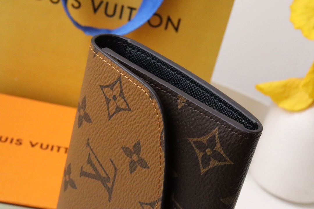 Louis Vuitton Sarah Wallet Monogram and Monogram Reverse Canvas