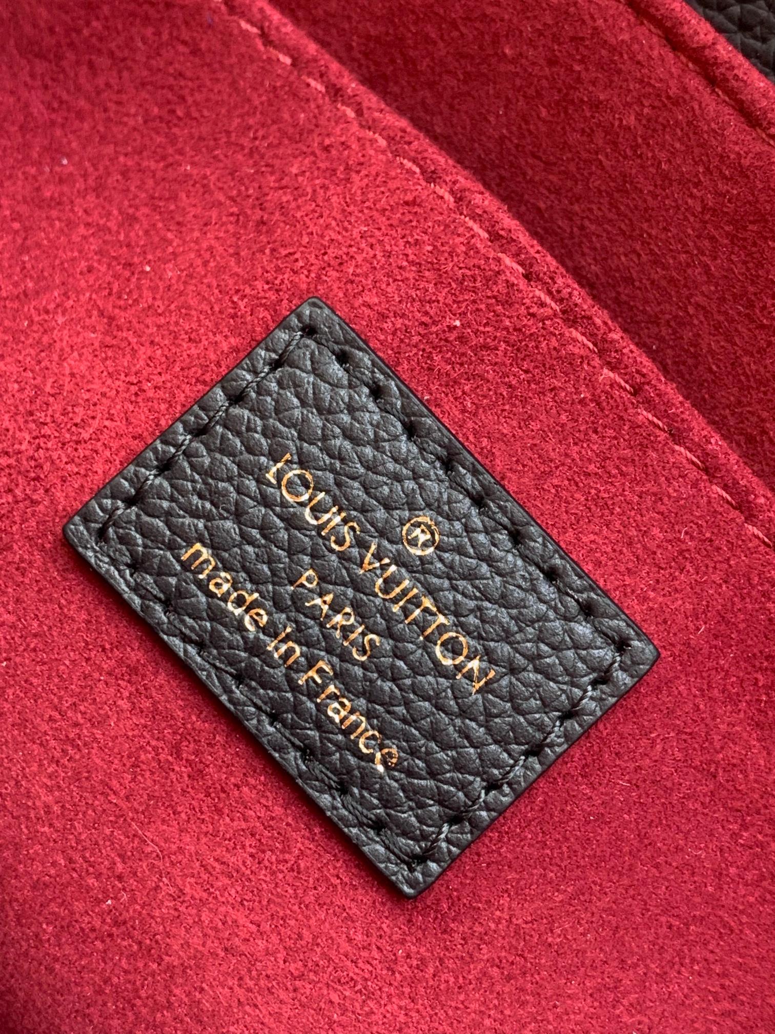 Louis Vuitton Madeleine BB Monogram Empreinte Giant Leather Handbag - Black/Gold